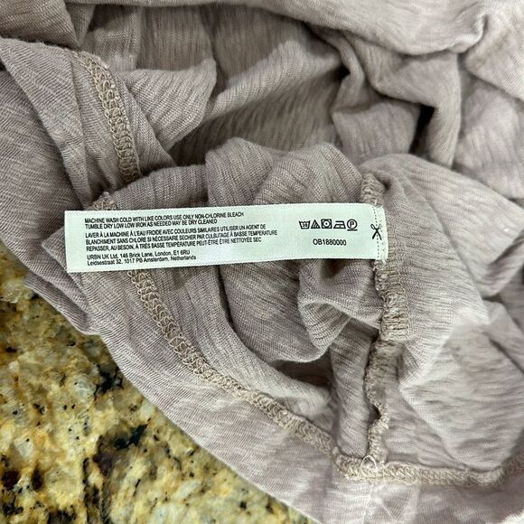 Free People Beach Short Sleeve Round Neck T-shirt In Dusty Rose Size XS - Picture 5 of 7